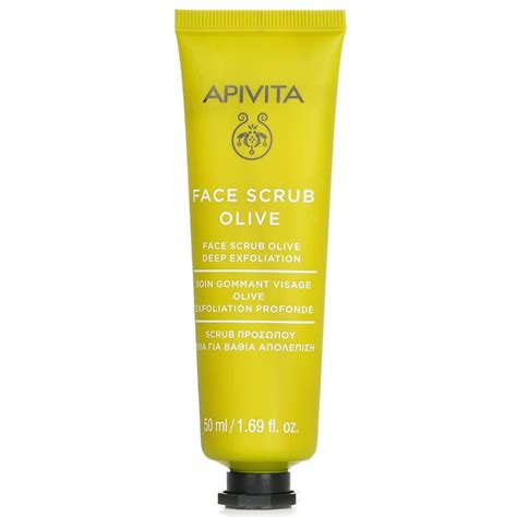 Apivita Face Scrub With Olive Deep Exfoliating Ml Oz