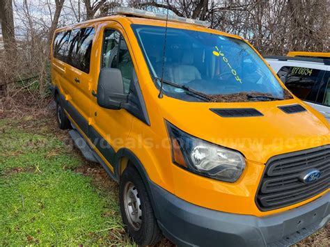 2016 Ford Transit 350 5 Passenger Cargo Van Lot 337 160104 R Allsurplus