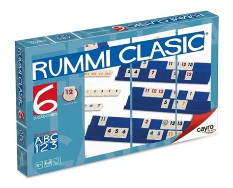 Juego De Mesa Rummi Clasico Para Jugadores Cayro Original Env O Gratis