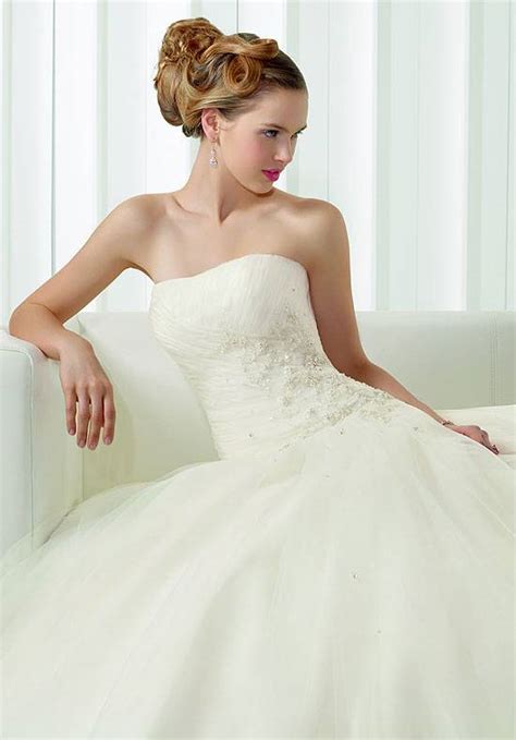 Ball Gown Strapless Floor Length Detachable Tulle Wedding Dress Hangzhou Nuo Sen De Network