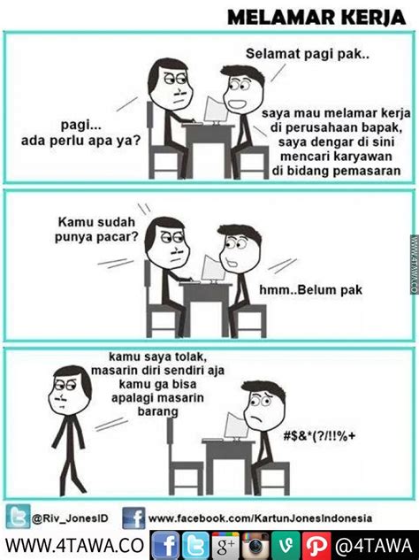 meme interview kerja  kocak banget bikin ngakak hrd lucume