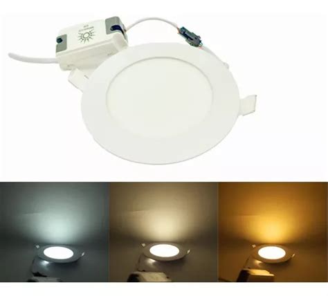 Lámpara Led Empotrable 6w Spot Para Bote 4 Pulgadas 10 Pz Envío gratis