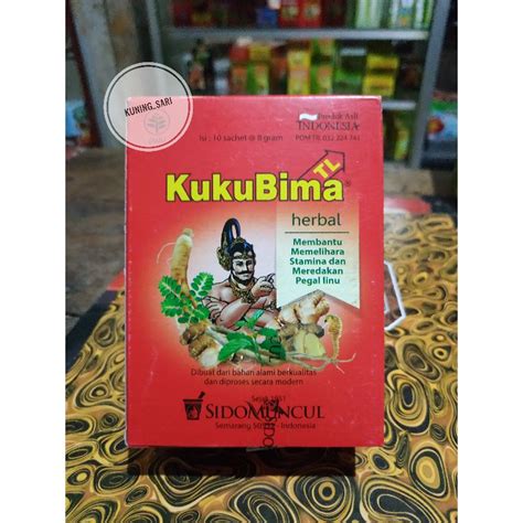 Jual Jamu Kuku Bima Tl Ginseng Kuda Laut Sidomuncul Shopee Indonesia