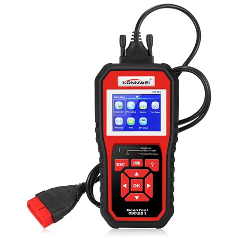 Konnwei KW850 CAN OBD2 EOBD Universal Car Scanner Code Readers Scan