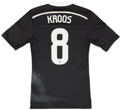 2014 15 Real Madrid Third Shirt Kroos 8 3 10 S