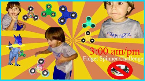 Do Not Spin A Fidget Spinner At Am Pm Challenge So Scary Challenge