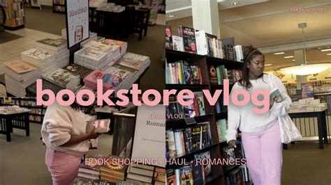 Cozy Bookstore Vlog Spend The Day Book Shopping With Me Book