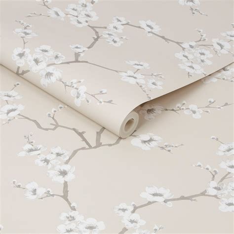 Apple Blossom By Fresco Natural Wallpaper Wallpaper Direct