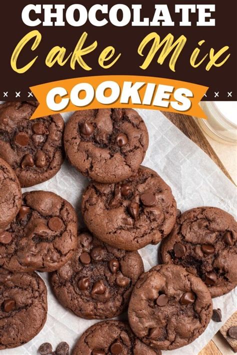 Chocolate Cake Mix Cookies - Insanely Good