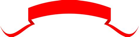 Red ribbon banner 11678670 PNG