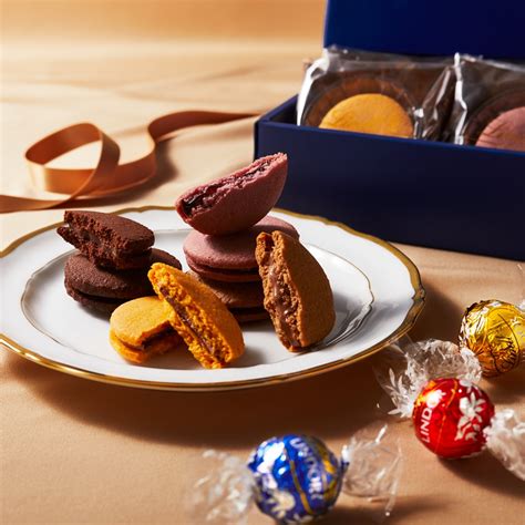 リンツ お中元ギフト【公式】lindt リンツ チョコレート リンドール＆焼き菓子 アソート（リンドール8個＋ショコラサンド6個