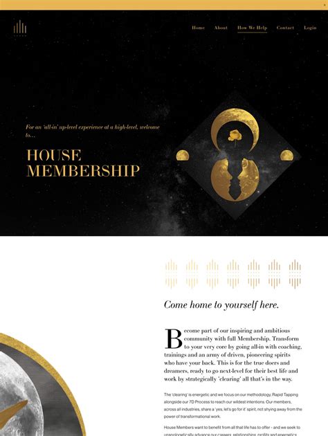 House Of Possibility Rebrand Squarespace Website Designer Elizabeth