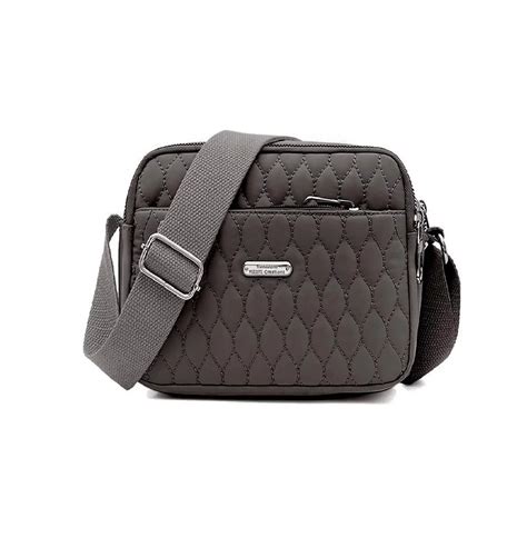 Bolso Multifuncional Belug Negro Impermeable Y Antirrobo Para Mujer