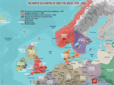 Nrken19 On Twitter New Map Showing The North Sea Empire Of Danish