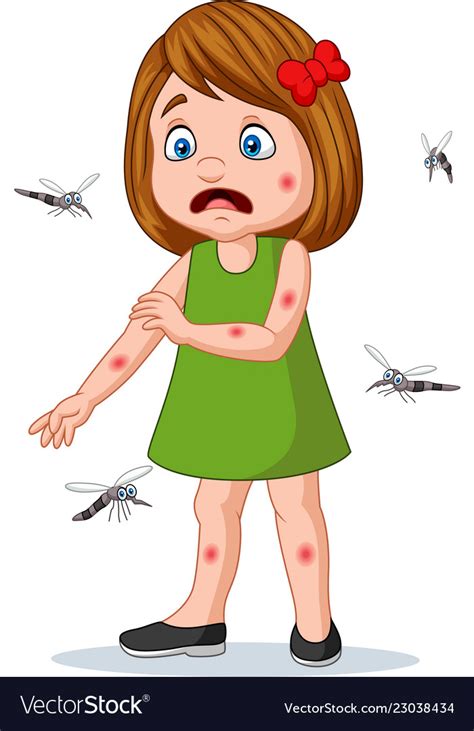 Mosquito Bite Cartoon