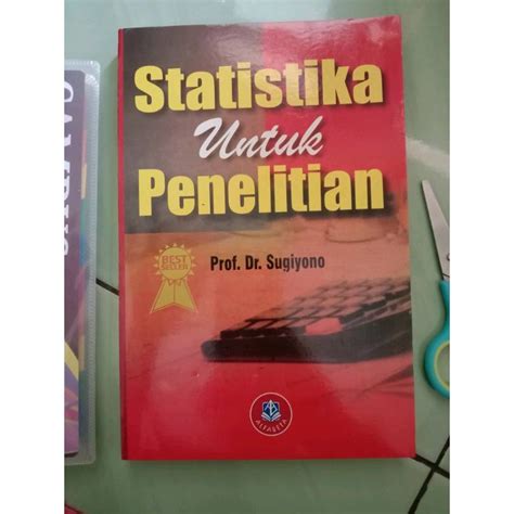 Jual Buku Statistika Untuk Penelitian Prof Dr Sugiyono Original