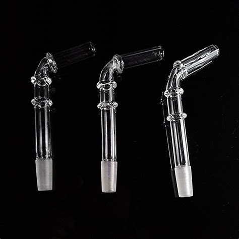 2020 Glass Straw Mouthpiece For Water Bongs 10mm Joint For Hitman Hookah Juice Box Smoking