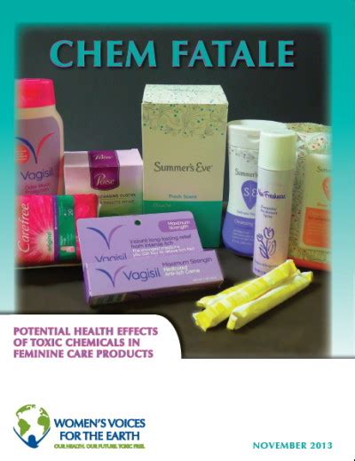 ‘chem Fatale Report Highlights Dangers In Feminine Care Products