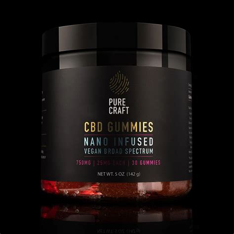 Pure Craft Cbd 25mg Nano Infused Broad Spectrum Cbd Gummies Reviews And Comments Kvr