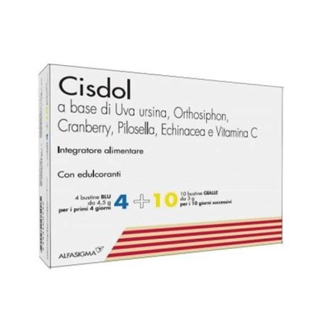 Cisdol 4 Blue Sachets 10 Yellow Sachets Loreto Pharmacy