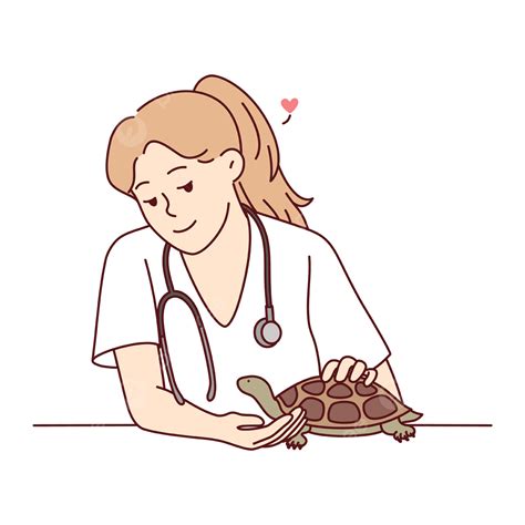 Female Veterinarian Cartoon