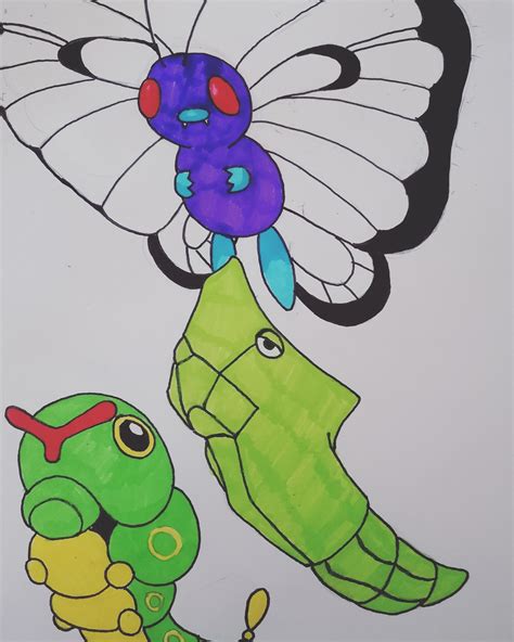 Caterpie Evolution