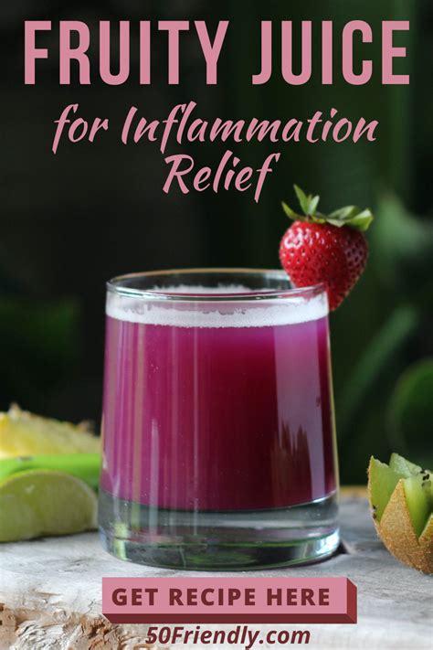 Fruity Juice Recipe For Inflammation Relief In 2021 Juicing Recipes Fruity Thirsty Thursday