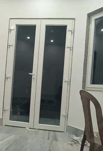 Swing Balcony Upvc Casment Double Door Toughened Glass Glass Thickness 6mm At Rs 980 Sq Ft In