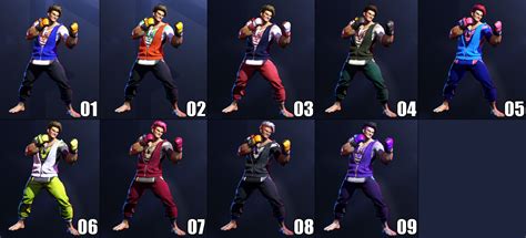 Street Fighter 6 Luke costumes and colors 1 out of 3 image gallery