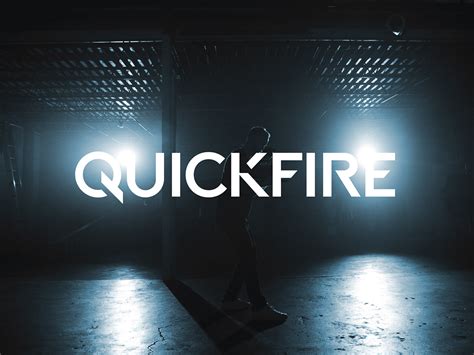 quickfire logo design  behance