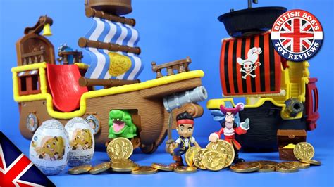 CAPTAIN JAKE THE NEVER LAND Pirates Ship Video Toy Unboxing, 60% OFF