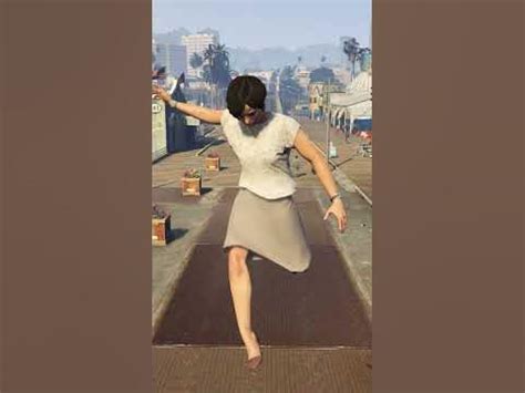 Flying Up Skirt Camera Angle Character Has No Knickers 👙 Gta 5 Youtube