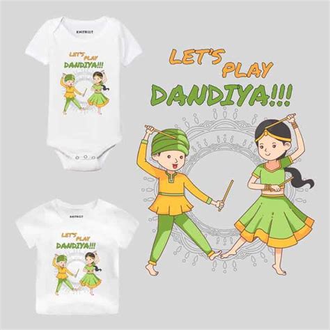 Garba Kids Wear - Navratri Collection | Customized Baby Outfit | KNITROOT