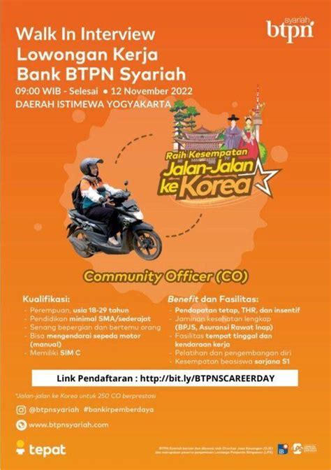 Lowongan Kerja Community Officer Di Bank Btpn Syariah Lokerjogja Id