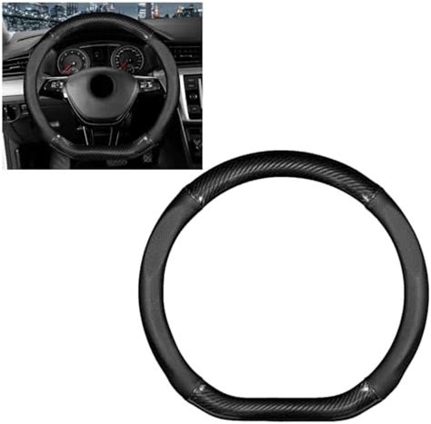 Amazon Yumfugu Pack Car Breathable Steering Wheel Cover Carbon