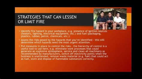 Fire Hazards By William Soto Rodolfo Romel Jay O Madriaga Francis