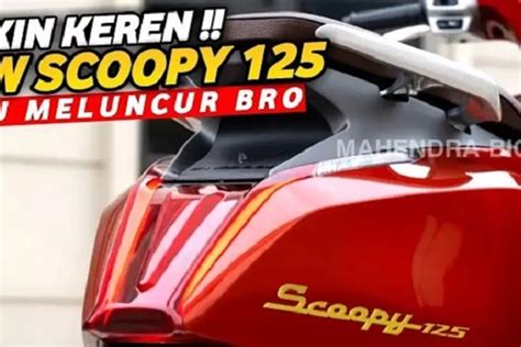 Honda Scoopy 2023 Siap Luncurkan Mesin 125cc Untuk Tumbangkan Pasar