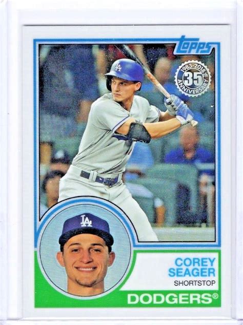 Corey Seager 2018 Topps Series 2 Silver PACK REFRACTOR MINT FROM PACK