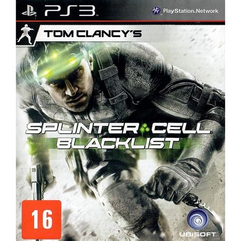 Tom Clancys Splinter Cell Blacklist Ps3 Seminovo Jogo Mídia Física