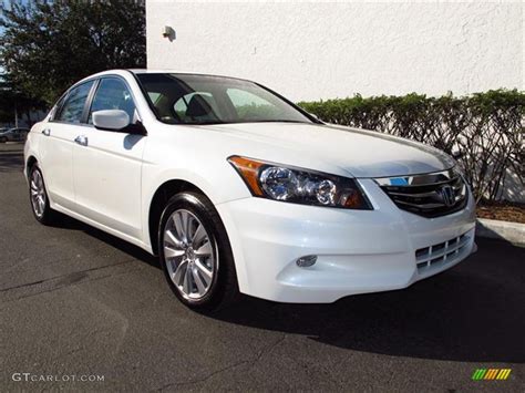 2012 White Orchid Pearl Honda Accord Ex L V6 Sedan 59859424 Photo 2 Car Color