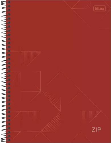 Caderno Universitário A4 1 Matéria 80 Fls Zip Colors Tilibra MercadoLivre