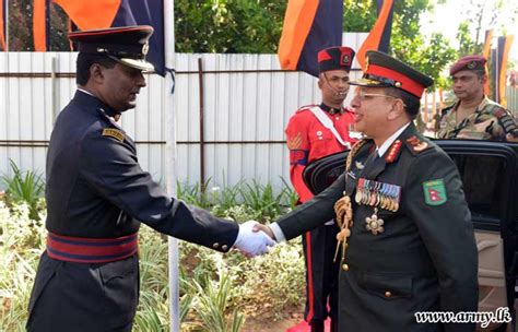 Chief of Army Staff in Nepali Army Welcomed to the Headquarters with Military Honours | Sri ...