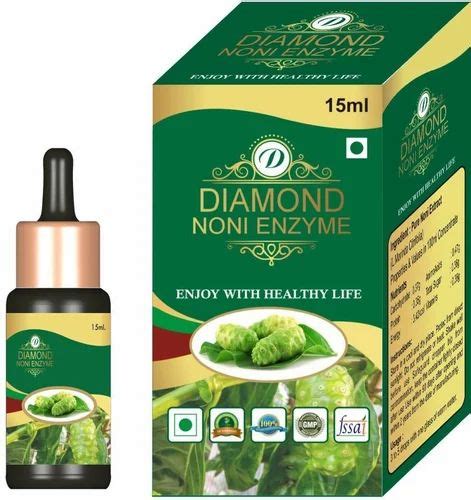 Daimond Noni Extracted Enzyme Packaging Type Box Pack Packaging Size