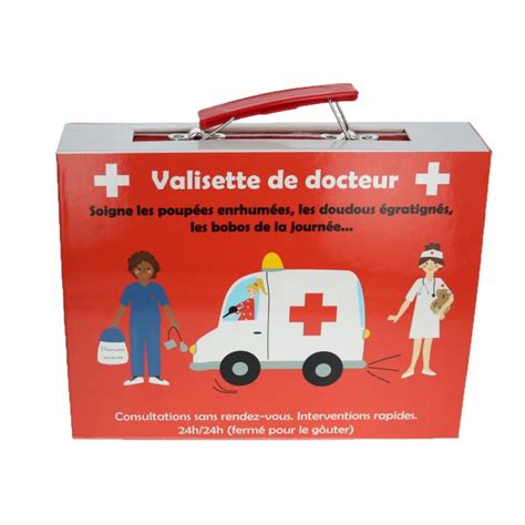 Valisette De Docteur En Bois Mercredi Et Patati Le Petit Souk