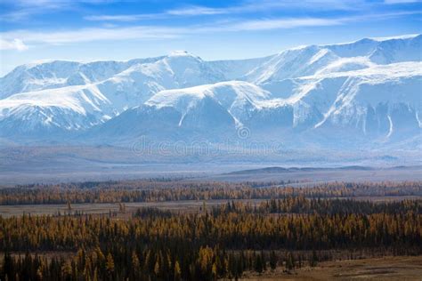 Landscape of the Altai Mountains. Altai Republic. Stock Photo - Image ...