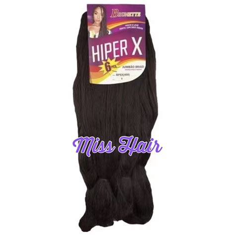 Cabelo Super Jumb O Jumbo Hiper X Gramas Cor Castanho Claro