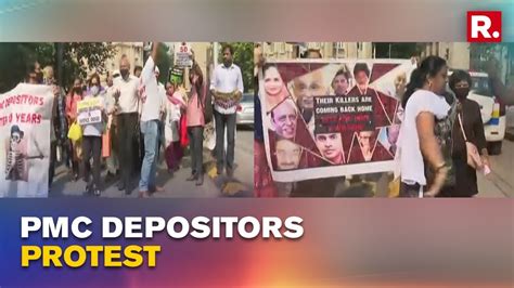 Mumbai Pmc Bank Depositors Stage Protest Against The Draft Scheme For