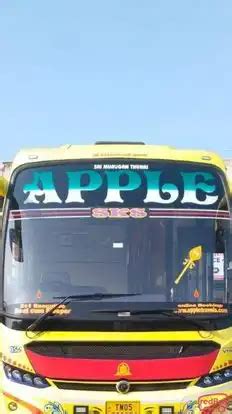 Apple Travels Kodaikanal Book Apple Travels Bus Ticket Online To And