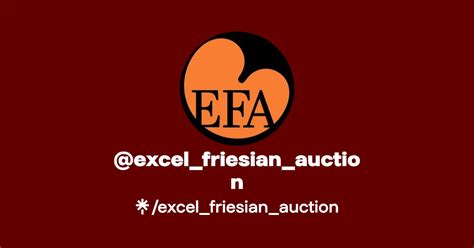 Excel Friesian Auction Linktree