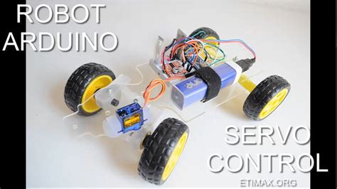 CARRO ROBOT BLUETOOTH CON SERVO DIRECCIÓN YouTube